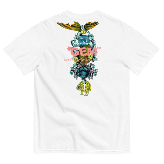 GEM* Jeweled Tee (White) *G